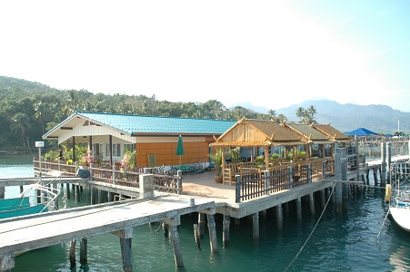 IVR view from the sea to restaurant and standard room